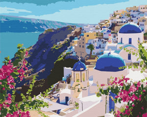 Brushme - Santorini Landscape  (BS51589)