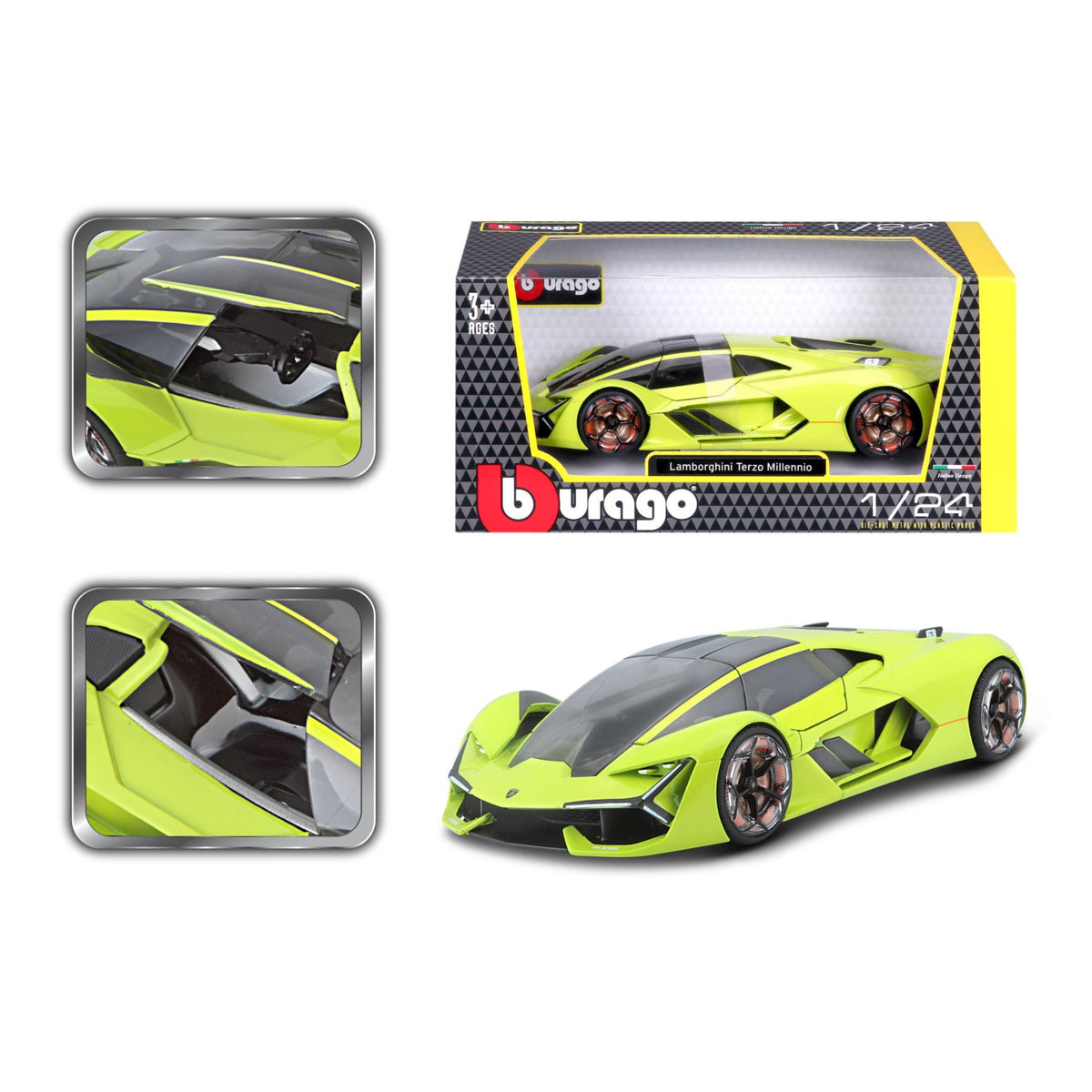 burago ランボルギーニ Burago - 1/24 Lamborghini Terzo Millennio – Jix Hobbies