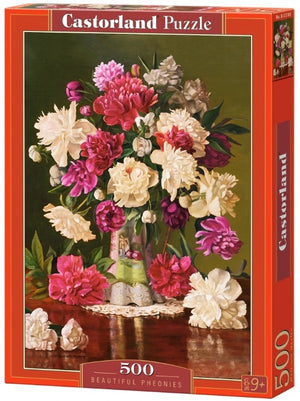 Castorland - Beautiful Peonies (500 pcs)