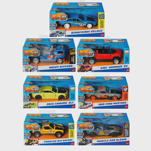 Hot Wheels - Pull Back Speeders Assorted (HWH33-LA10) (Sold Individually)