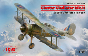 Kit of ICM - 1/32 Gloster Gladiator Mk.II WWII British Fighter