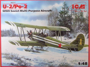 Kit of ICM - 1/48 U-2/PO-2 WWII Soviet Multi-Purpose Aircraft