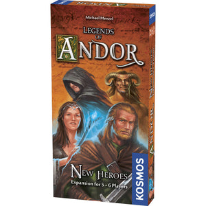 Box of Legends of Andor: New Heroes Expansion