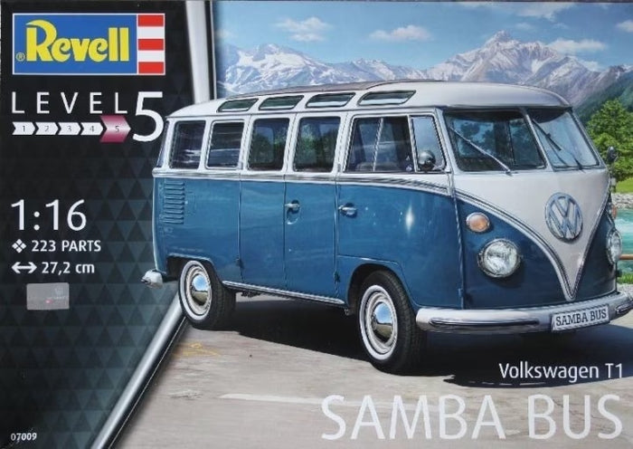 Revell - 1/16 Volkswagen T1 Samba Bus