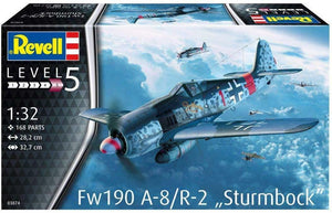 Box of the Revell - 1/32 FW190 A-8/R-2 Sturmbock