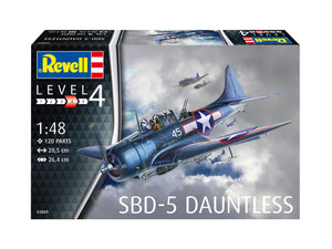 Box of the Revell - 1/48 SBD-5 Dauntless Navy Fighter