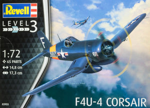 Box of the Revell - 1/72 F4U-4 Corsair