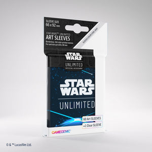 Star Wars Unlimited - Art Sleeves (Card Back Blue)
