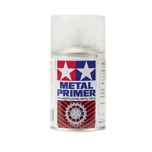 Spray can of the Tamiya - Metal Primer