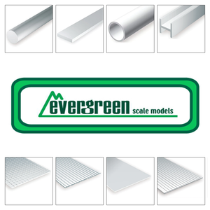 Evergreen - 2037 HO-Scale Car Siding 0.5mm - 0.95mm Spacing (1pce)