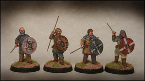 Footsore Miniatures - Late Saxon Fyrd Warriors 1