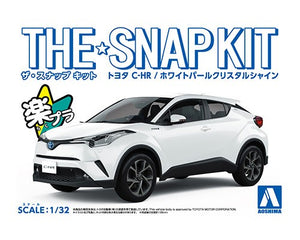 Aoshima - 1/32 Toyota C-HR White Pearl Crystal Shine (The Snap Kit)