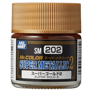 Mr.Color Super Metallic 2 - SM202 Super Gold