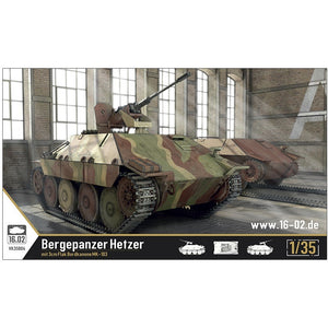 16.02 - 1/35 Bergepanzer Hetzer mit 3cm Flak Bordkanone MK-103