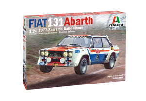 Italeri - 1/24 Fiat 131 Abarth 1977 San Remo Rally Winner