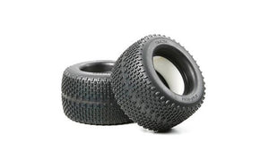 Tamiya - Oval Spike Tyre w/Sponge 150 / 80 (2)