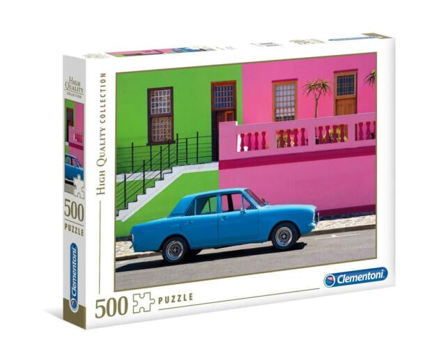 Clementoni - The Blue Car (500 pcs)