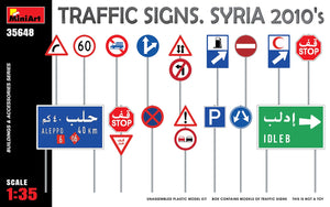 Miniart - 1/35 Traffic Signs. Syria 2010's