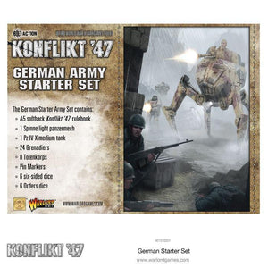 Warlord - Konflikt '47 German Army Starter Set (Plastic/Metal/Resin)