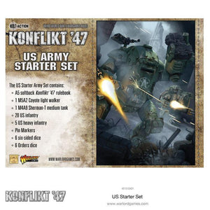 Warlord - Konflikt '47 US Army Starter Set (Plastic/Metal/Resin)