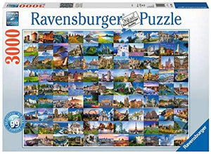 Ravensburger - 99 Beautiful Places Of Europe (3000pcs)