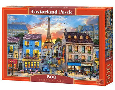 Castorland - Streets of Paris (500pcs)