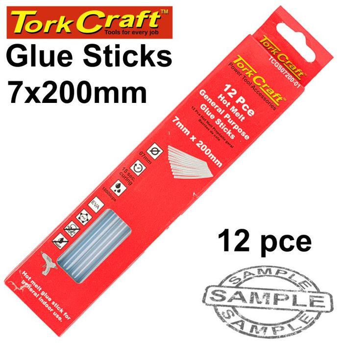 Tork Craft - Glue Stick 07mm x 200mm Hot Melt (12pcs)