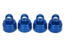 Traxxas - 3767A - Shock Caps Aluminum - Ultra Shocks (Blue) (RU/SL/ST)