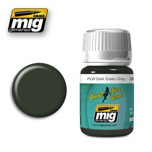 AMMO - 1608 Panel Line Wash Dark Green Grey