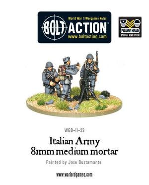Warlord - Bolt Action  Italian Army Medium mortar team