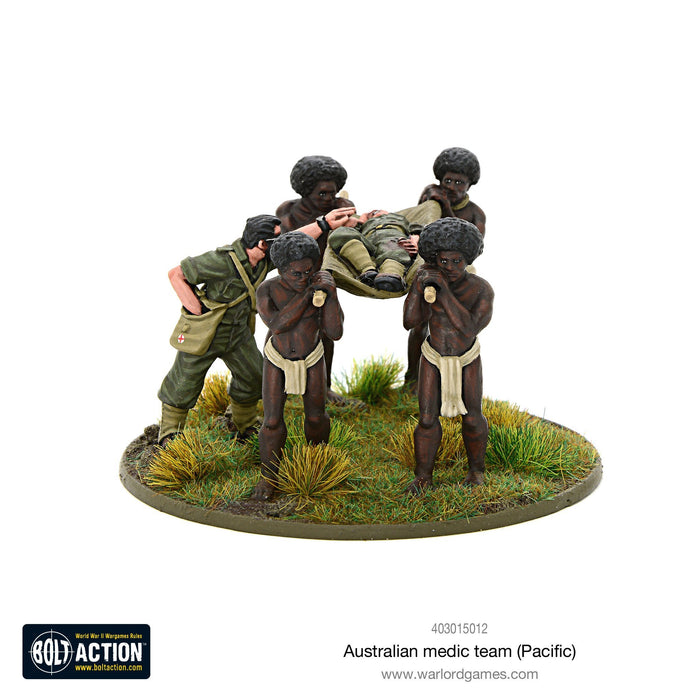 Warlord - Bolt Action  Australian Medic Team