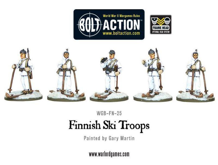 Warlord - Bolt Action  Finnish Ski Troops