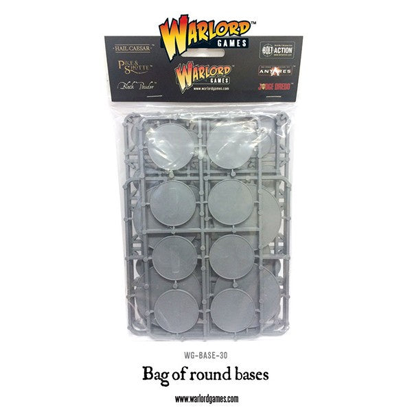 Warlord - Bag of Round Bases Mixed