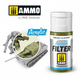 AMMO - 0811 Acrylic FILTER Yellow Green