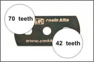 CMK - Razor Saw Blade 70/42 Tooth Extra Smooth