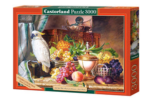 Castorland - Still Life With Fruit and a Cockatoo Josef Schuster (3000 pieces)