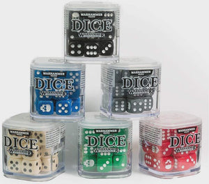 Citadel - 12mm Dice Set  (65-36) (20)(Assorted Colours)