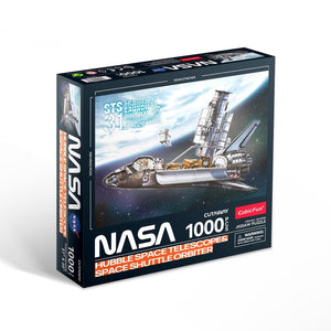 Cubic Fun - NASA - Hubble Telescope & Shuttle (1000pcs)