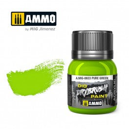 AMMO - 0633 DRYBRUSH Pure Green