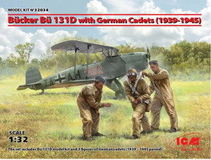 KIT OF ICM - 1/32 Bucker Bu 131D (1939-1945)