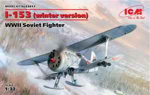 Kit of ICM - 1/32 I-153 Winter Version