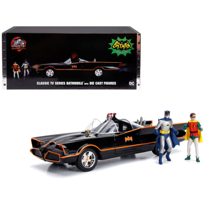 Jada - 1/18 Batman Classic Batmobile w/ Lights (Hollywood Rides)