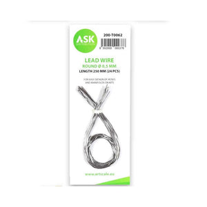 Art Scale Kit - Lead Wire - Round  0.5 mm x 250 mm (24 pcs)