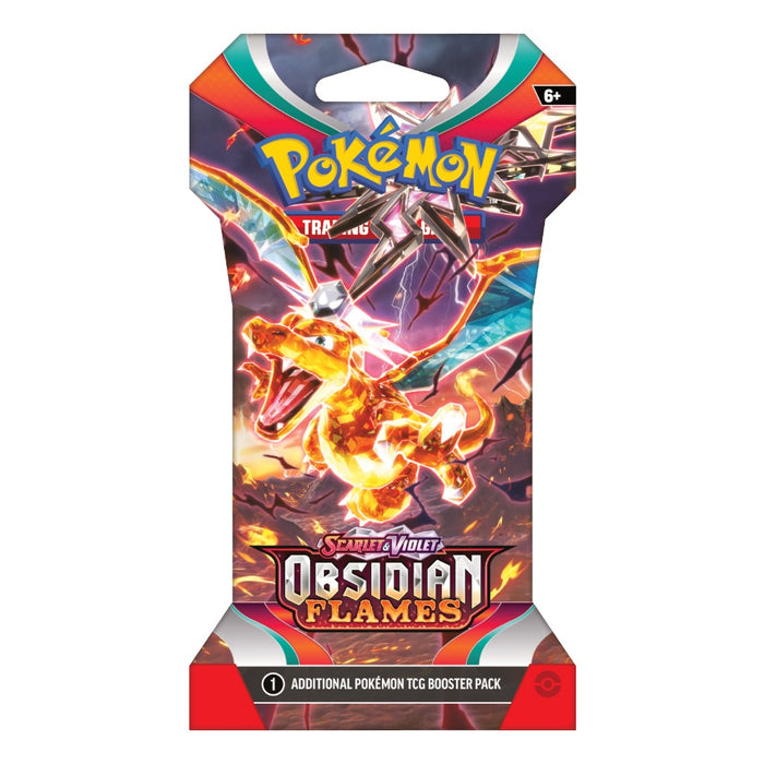 Pokémon - Scarlet & Violet 3: Obsidian Flames Sleeved Booster
