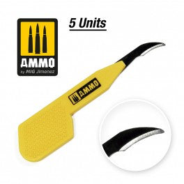 AMMO - 8687 Precision Scalpel Ripper (5 pcs.)