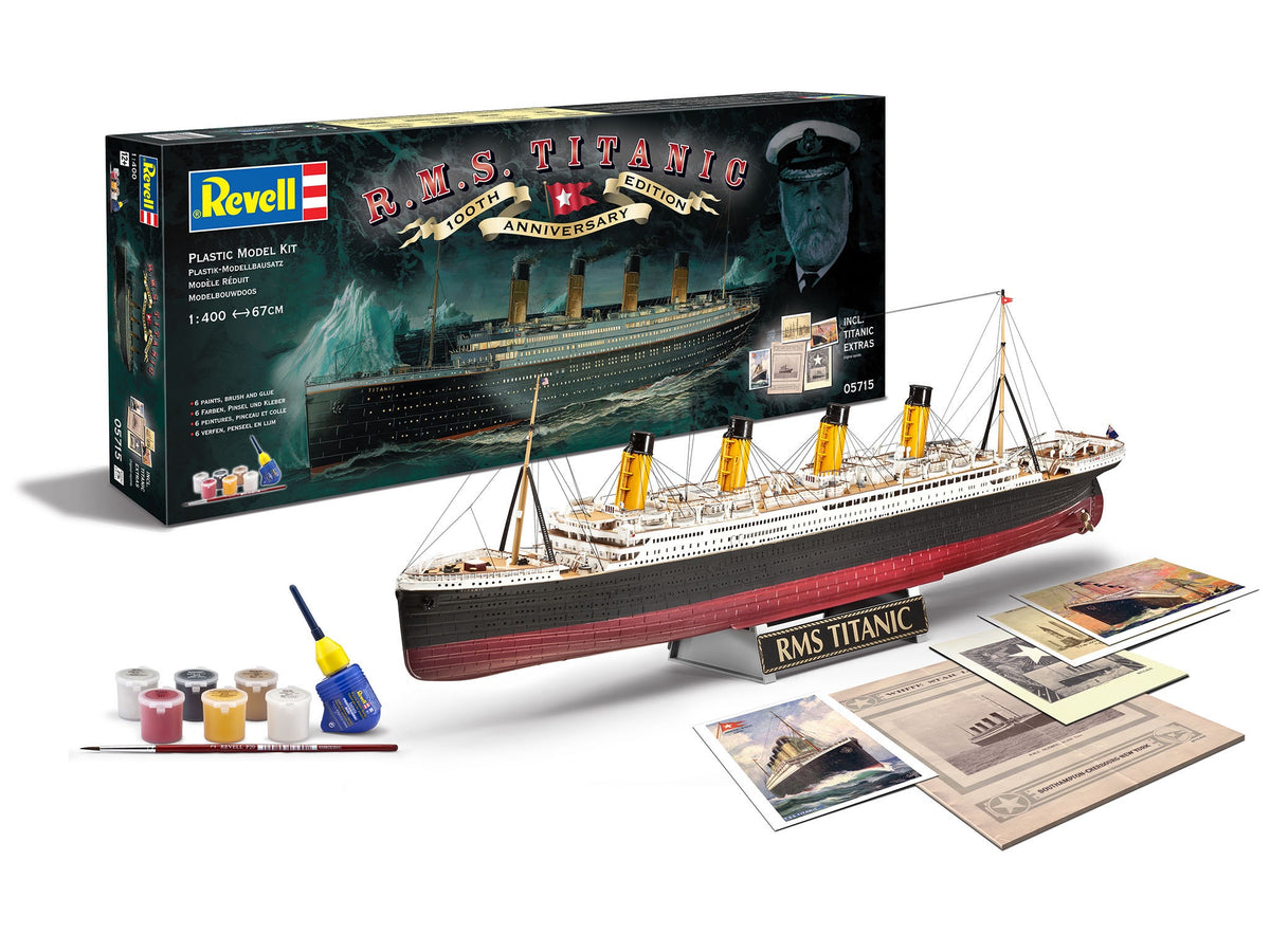 Revell - 1/400 Gift Set R.M.S. Titanic 100th Anniversary (Model