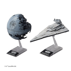 Revell/Bandai - Death Star II & Imperial Star Destroyer