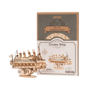 Robotime - Cruise ship packaging