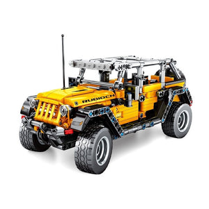 SEMBO - Jeep Wrangler Rubicon (16cm) 601pcs (Pull Back)