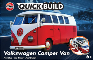 Airfix - VW Camper Van (Red) (QUICK BUILD)